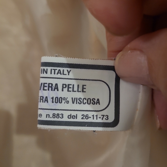 Bargello Italy Leather Jacket - EU size 44 - Picture 7 of 7